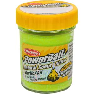 imageBerkley PowerBait Natural Glitter Trout Fishing Dough BaitChartreuse