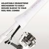 imageAbu Garcia Premium Fishing Rod Sleeve 67 in Lightweight and Extremely Durable Woven Nylon PET Fishing Rod Cover Reinforced Tip EasyClose Drawstring
