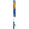 imageUgly Stik Mattel Hot Wheels 3 Spincast Combo  Kids Fishing Combo Comfortable EVA Handle for Small Hands MultiStop AntiReverse PreSpooled with 4lb Line