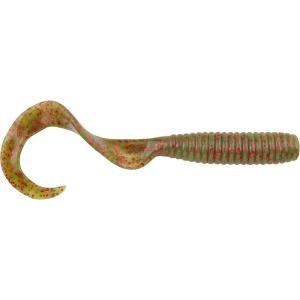 imageBerkley Gulp Grub Saltwater Fishing Soft BaitMotor Oil Red Fleck