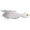 imageBerkley Fusion19 Bucktail Fishing Bait JigsWhite Chartreuse