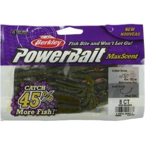 imageBerkley PowerBait MaxScent Chigger HawgWatermelon Red