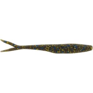 imageBerkley PowerBait MaxScent Flatnose Minnow Fishing Soft BaitSmoke Black Blue Gold