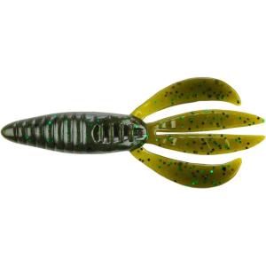 imageBerkley PowerBait Pit Boss Fishing Soft BaitGreen Pumpkin Green