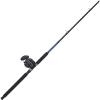 imageShakespeareTidewater Trolling Reel and 86quot Fishing Rod Combo Size 30 Reel Graphite Frame and Side Covers Line Counter Corrosion Resistant