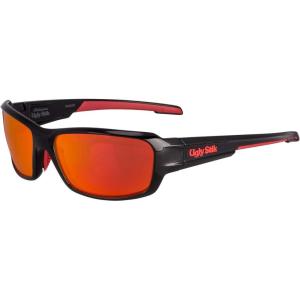 imageUgly Stik Fishing SunglassesGloss BlackCopperRed Mirror