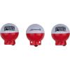 imageShakespeare HideAHook Bobber 3Pack Weighted Fishing Bobbers for Kids Easy LongDistance Casting Weedless Design Prevents Snags PreRigged for Easy Fishing