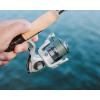imageTrion Spinning Reel Size 20 Fishing Reel RightLeft Handle Position Graphite Body and Rotor CorrosionResistant Aluminum Spool Front Drag SystemBox