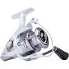 imageTrion Spinning Reel Size 20 Fishing Reel RightLeft Handle Position Graphite Body and Rotor CorrosionResistant Aluminum Spool Front Drag SystemClam