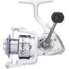 imageTrion Spinning Reel Size 20 Fishing Reel RightLeft Handle Position Graphite Body and Rotor CorrosionResistant Aluminum Spool Front Drag SystemClam