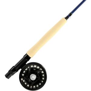imageShakespeare Cedar Canyon Carbon Fly Reel and Fishing Rod Combo KitNew Model