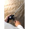 imageAbu Garcia Vengeance Low Profile Baitcast Reel Reliable Freshwater Fishing Reel Lightweight Graphite Frame and Sideplates MagTrax Braking System Power Disk Drag SystemLefthanded