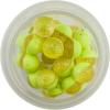 imagePower Clear Eggs Floating Clear Green PurplePinkGarlic 5 oz Small Jar 1Clear GoldChartreuseGarlic