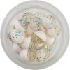 Clear Silver Blue-Fl. White/Garlic