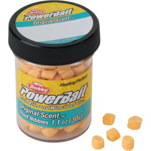 imageBerkley PowerBait Trout Nibbles Fishing Dough BaitPeach