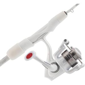 imageAbu Garcia Veritas Ice Spinning Reel and Fishing Rod Combo 26quot  Ultra Light  1pc