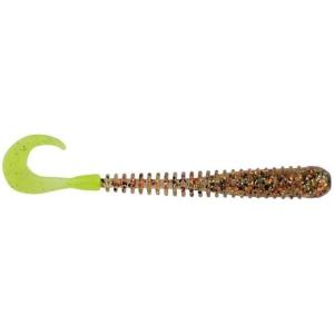 imageBerkley Berkley PowerBait Rib WormGold CrackerChartreuse
