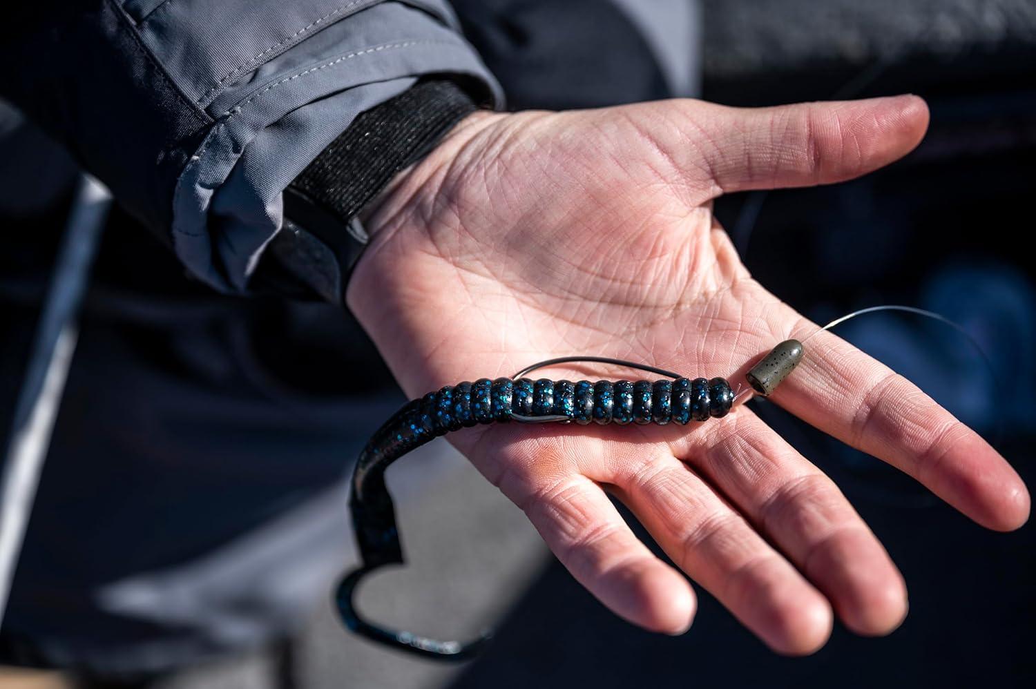 imageBerkley PowerBait Power Worms Fishing Soft BaitBlack