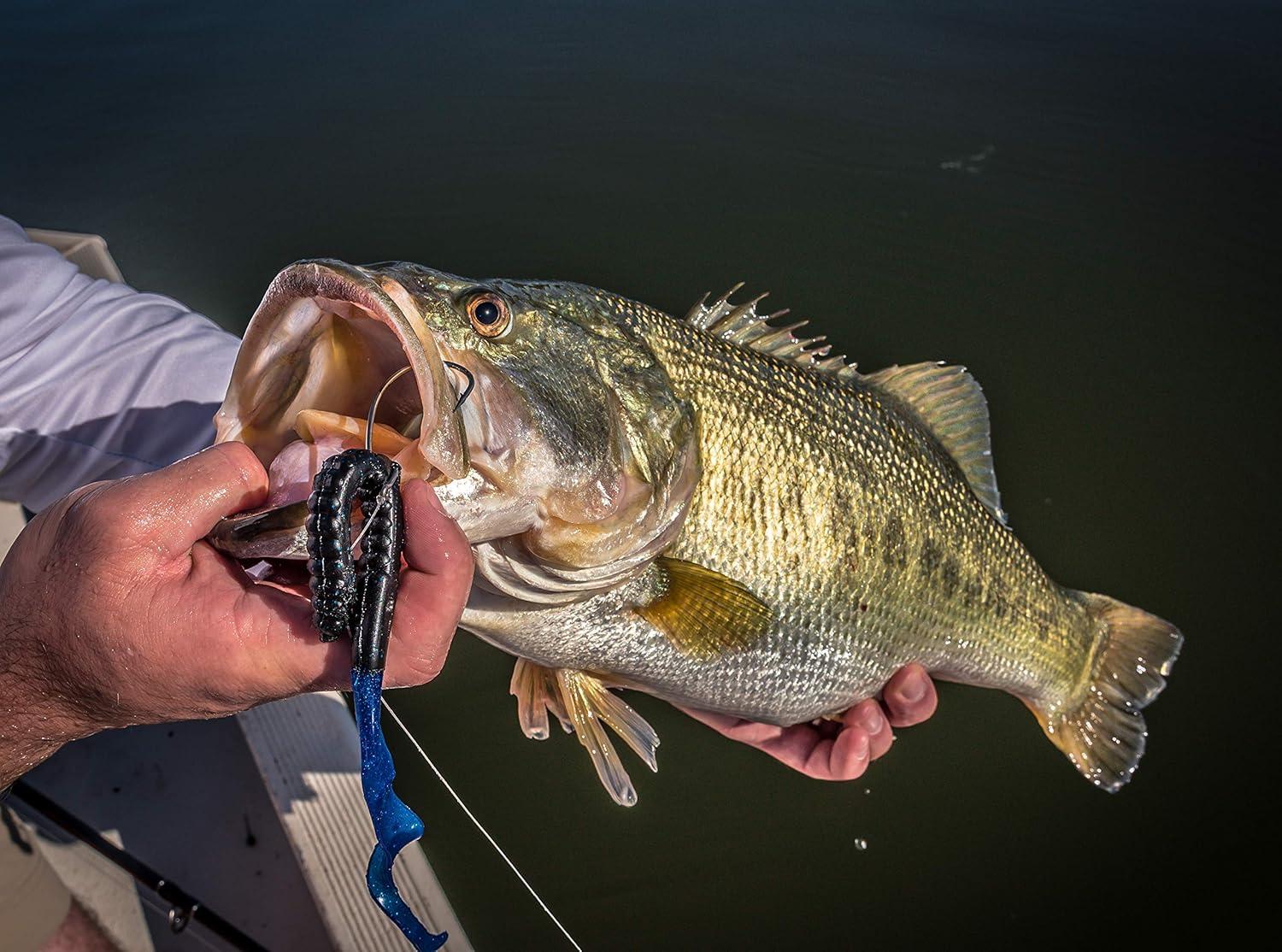imageBerkley PowerBait Power Worms Fishing Soft BaitBlack