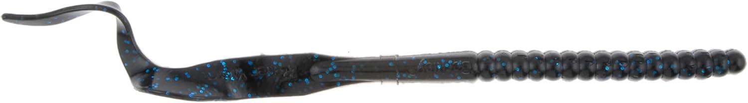 imageBerkley PowerBait Power Worms Fishing Soft BaitBlack Blue Fleck