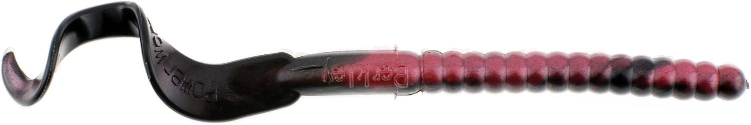 imageBerkley PowerBait Power Worms Fishing Soft BaitRed Shad