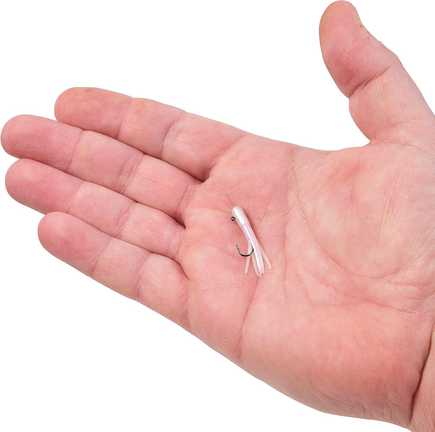 imageBerkley PowerBait PreRigged Atomic Tubes Fishing Soft BaitPearl