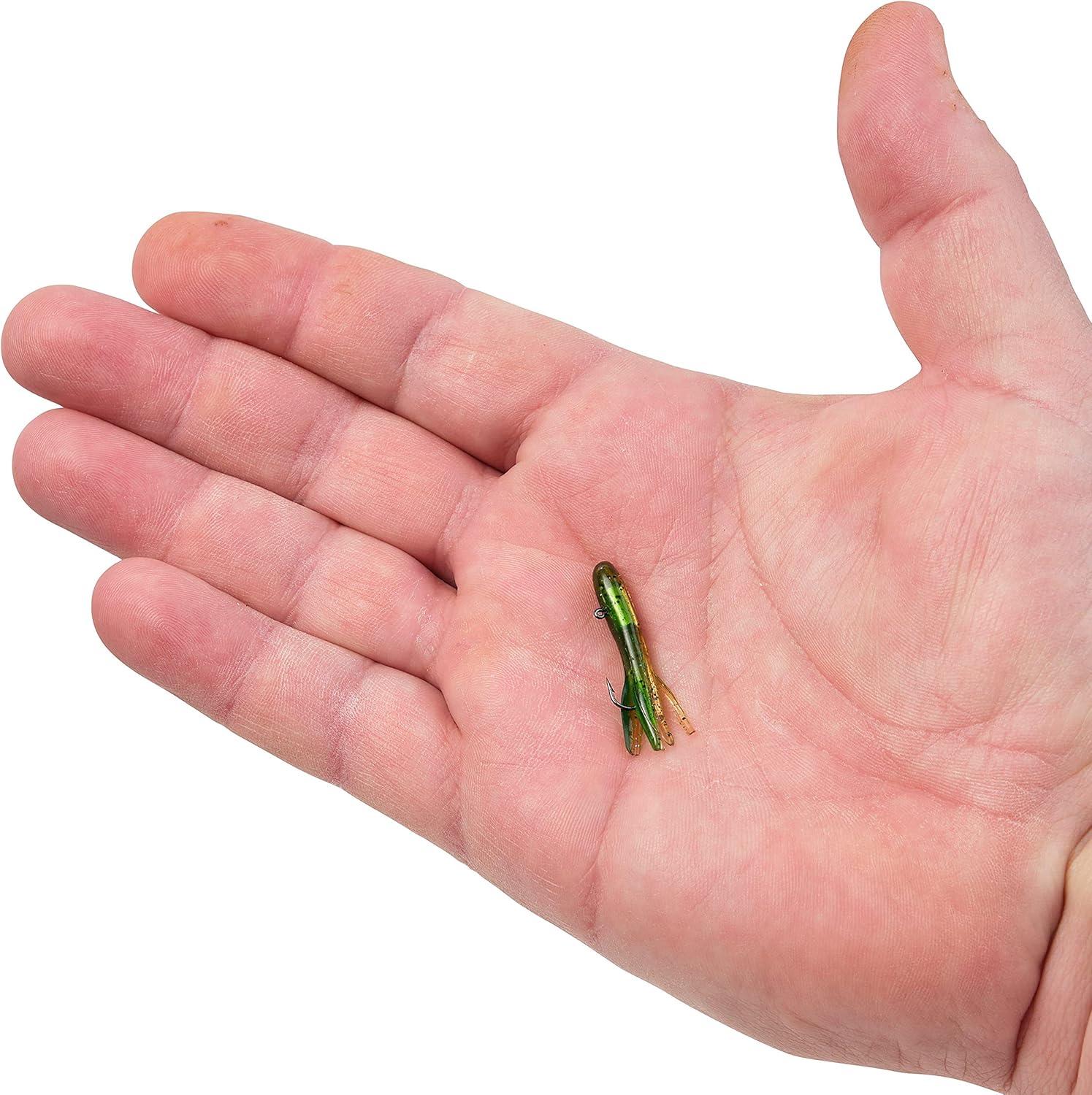 imageBerkley PowerBait PreRigged Atomic Tubes Fishing Soft BaitPerch