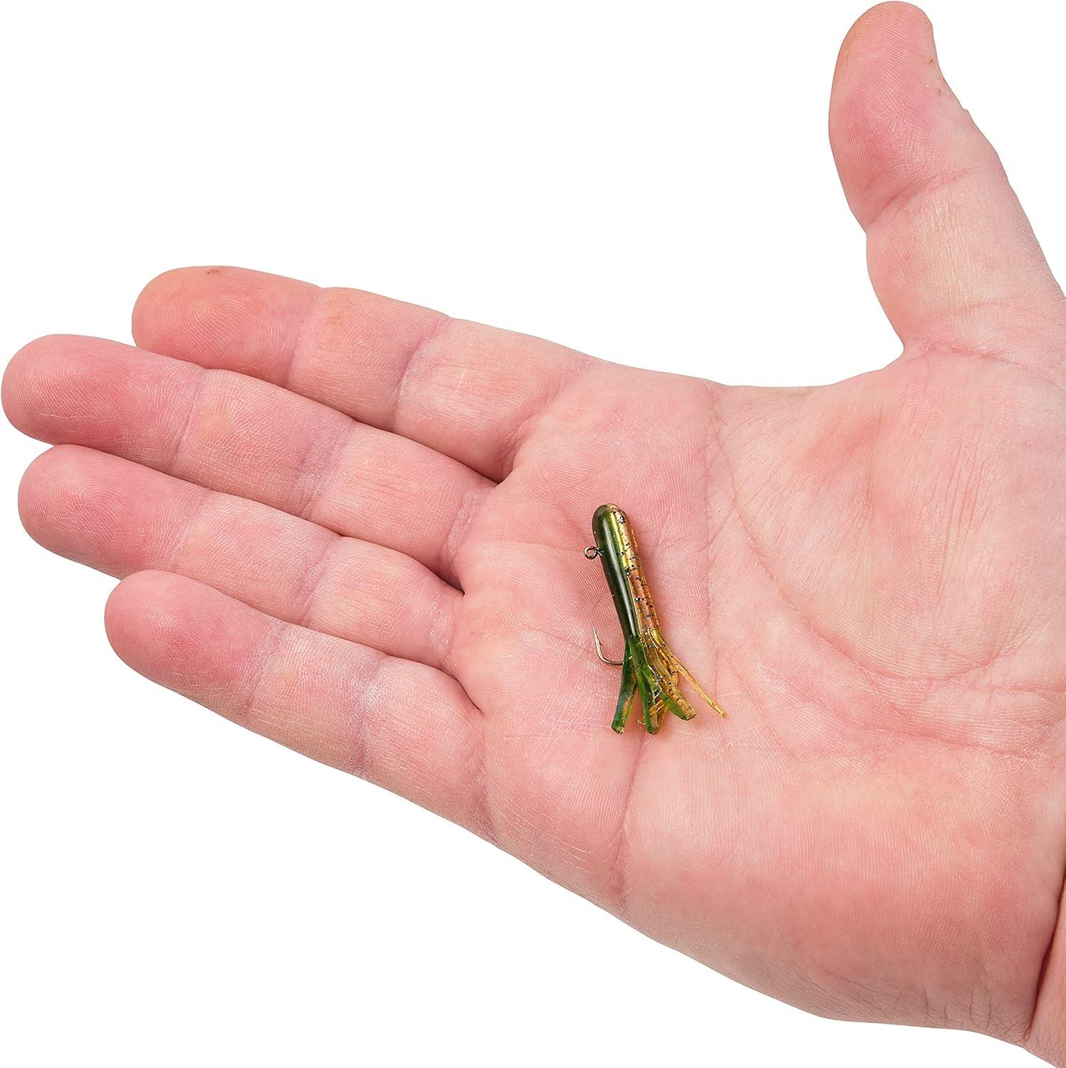 imageBerkley PowerBait PreRigged Atomic Tubes Fishing Soft BaitPerch