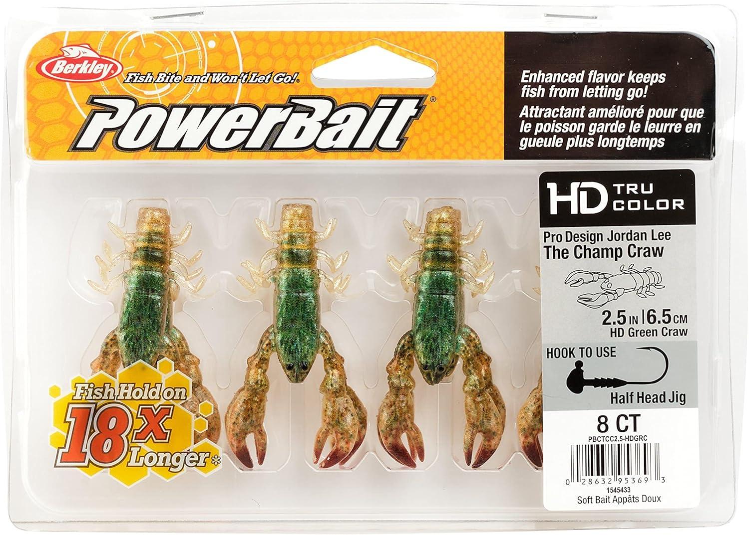 imageBerkley The Champ CrawHD Green Craw