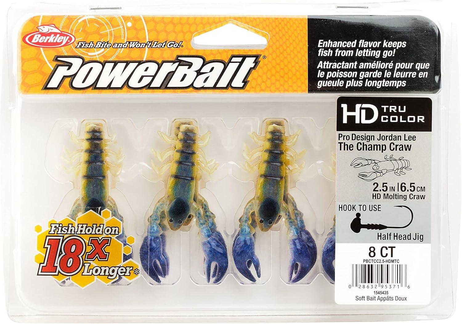 imageBerkley The Champ CrawHD Molting Craw