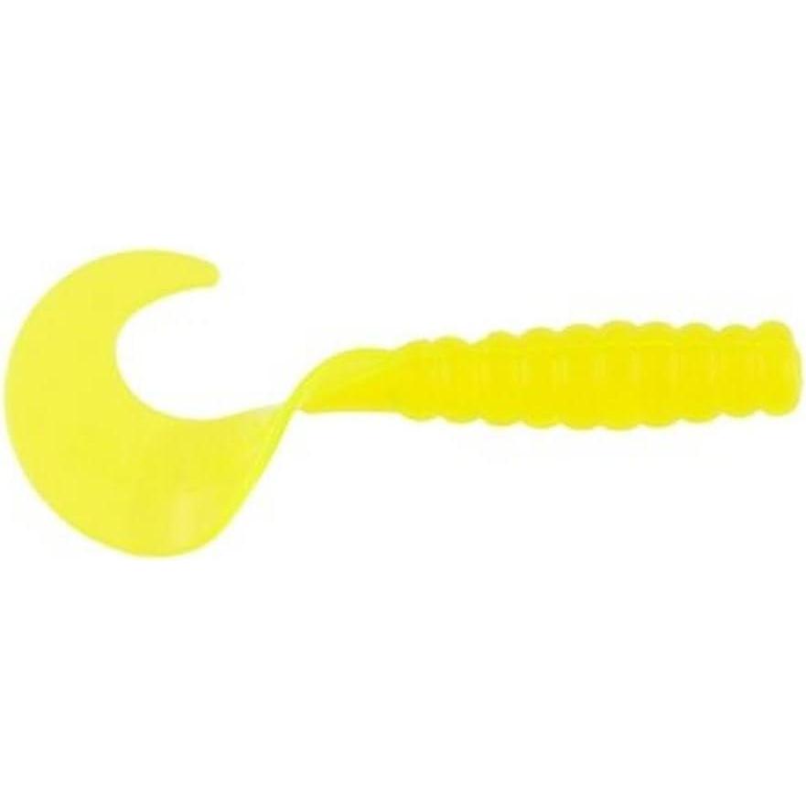 imageBerkley PowerBait Power Grubs Fishing Soft BaitChartreuse