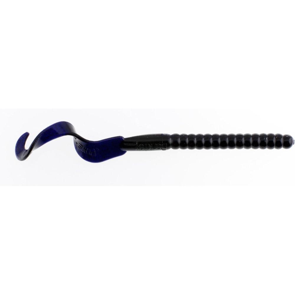 imageBerkley PowerBait Power Worms Fishing Soft BaitBlack Grape