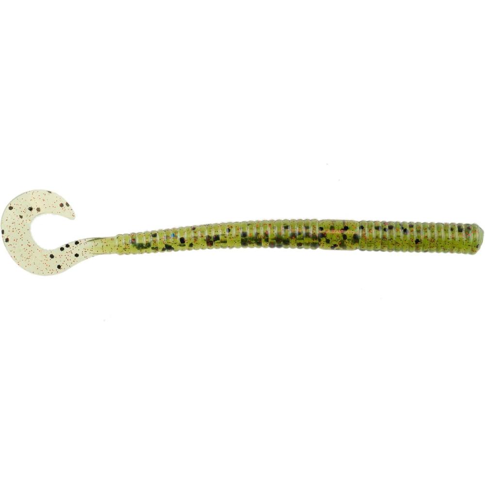 imageBerkley PowerBait Power Worms Fishing Soft BaitWatermelon Red Glitter