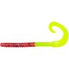 imageBerkley PowerBait Power Worms Fishing Soft BaitPlumChartreuse