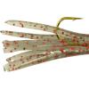 imageBerkley PowerBait PreRigged Atomic Tubes Fishing Soft BaitClear Brown Red Fleck