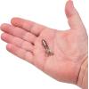 imageBerkley PowerBait PreRigged Atomic Tubes Fishing Soft BaitClear Brown Red Fleck