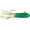 imageBerkley PowerBait PreRigged Atomic Tubes Fishing Soft BaitDark Green PearlBlack Pepper