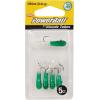 imageBerkley PowerBait PreRigged Atomic Tubes Fishing Soft BaitDark Green PearlBlack Pepper