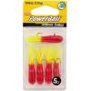 imageBerkley PowerBait PreRigged Atomic Tubes Fishing Soft BaitRed Chartreuse