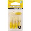 imageBerkley PowerBait PreRigged Atomic Tubes Fishing Soft BaitYellow Pearl Silver Fleck