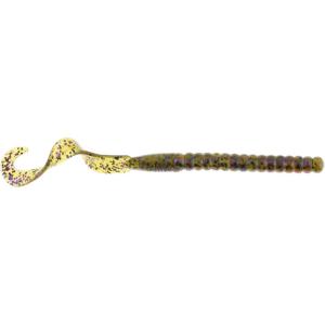 imageBerkley PowerBait Power Worms Fishing Soft BaitWatermelon Purple Red Fleck
