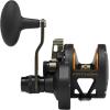 imagePENN Fishing Penn Fathom Lever Drag 2 Speed Conventional Fishing Reel Black Gold 15XN FTH15XNLD2