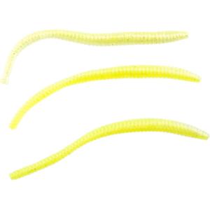 imageBerkley PowerBait Power Floating Trout Worm Fishing Soft BaitChartreuse Shad  Original Scent