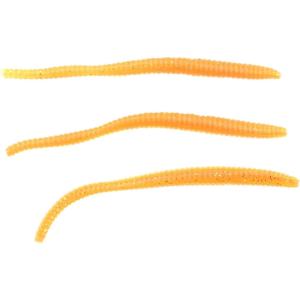 imageBerkley PowerBait Power Floating Trout Worm Fishing Soft BaitOrange Peel  Original Scent