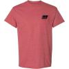 imageAbu Garcia Mens Overlay Short Sleeve TShirtHeather Red