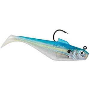imageBerkley PowerBait PreRigged Swim Shad Fishing Bait HD Sexy Shad 4in  10cm Irresistible Scent ampamp Flavor Realistic Profile ReadytoFish Ideal for Bass Walleye Pike and More