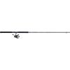 imageShakespeare Crappie Hunter 12 Spinning Rod and Reel Combo Size 25 Reel2 Tubular Fiberglass Blank 10 Stainless Steel Guides