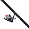 imageShakespeare Crappie Hunter 12 Spinning Rod and Reel Combo Size 25 Reel2 Tubular Fiberglass Blank 10 Stainless Steel Guides