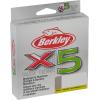 imageBerkley x5 Braid Fishing LineFlame Green  NEW