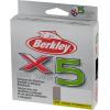 imageBerkley x5 Braid Fishing LineFlame Green  NEW